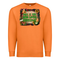 Carrot just a girl who loves christmas Premium Sweatshirt - AdoDesignShop
