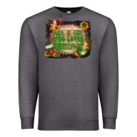 Just A Girl Who Loves Christmas Premium Sweatshirt | Teevron