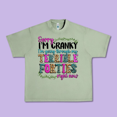 Urban Heavy Tee sorry im cranky im going through my terrible forti