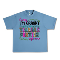 Pebble Blue sorry im cranky im going through my terrible forti Urban Heavy Tee - texasbilliewilder