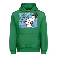Emerald how snowflakes are made winter christmas Urban Hoodie - MaliasSmallBusiness