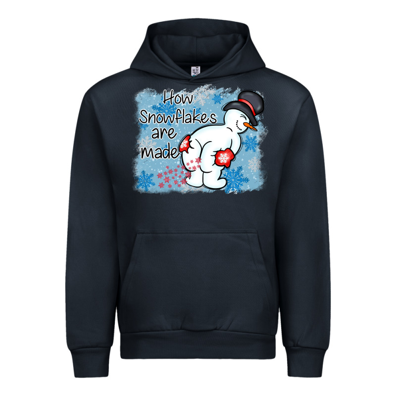 How Snowflakes Are Made Winter Christmas Urban Hoodie by MaliasSmallBusiness | Teevron