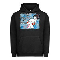 Pigment Black how snowflakes are made winter christmas Urban Hoodie - MaliasSmallBusiness