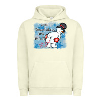 Pigment Pistachio how snowflakes are made winter christmas Urban Hoodie - MaliasSmallBusiness