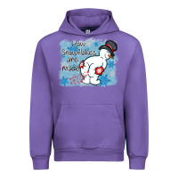Tulip how snowflakes are made winter christmas Urban Hoodie - MaliasSmallBusiness