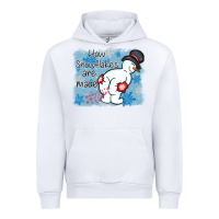 White how snowflakes are made winter christmas Urban Hoodie - MaliasSmallBusiness