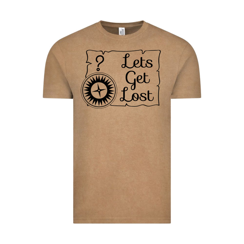 Lets Get Lost Vintage Tee by Unal Design | Teevron