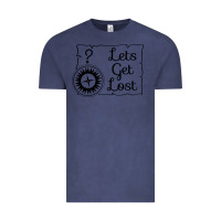 Vintage Denim lets get lost Vintage Tee - Unal Design