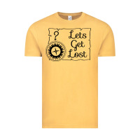 Vintage Mustard lets get lost Vintage Tee - Unal Design