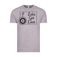 Vintage Zinc lets get lost Vintage Tee - Unal Design