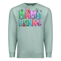 Seafoam easter floral mama bunny Premium Sweatshirt - Artiststas