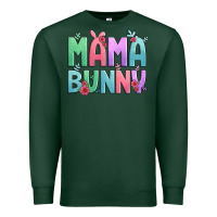 Sports Green easter floral mama bunny Premium Sweatshirt - Artiststas