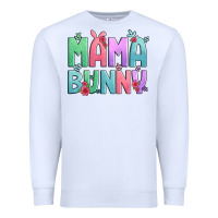 White easter floral mama bunny Premium Sweatshirt - Artiststas
