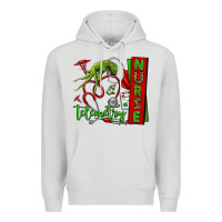 Dove Grey grinch hand telemetry nurse Premium Hoodie - NancyCooperArtShop