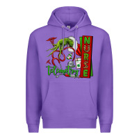 Purple grinch hand telemetry nurse Premium Hoodie - NancyCooperArtShop