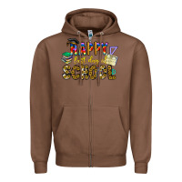 Chestnut happy last day of school Zipper Hoodie - CowhideDigitalArt