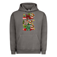 Pigment Tornado ho ho ho reindeer Urban Hoodie - MaliasSmallBusiness