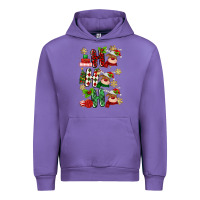 Tulip ho ho ho reindeer Urban Hoodie - MaliasSmallBusiness