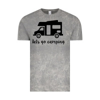 Cloud Rock lets go camping Vintage Tee - Unal Design