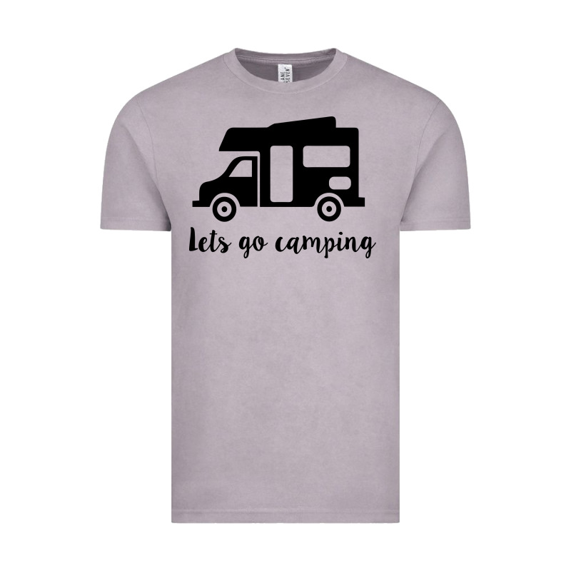 Lets Go Camping Vintage Tee by Unal Design | Teevron