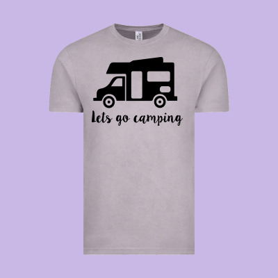 Vintage Tee lets go camping