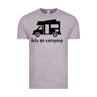 Vintage Zinc lets go camping Vintage Tee - Unal Design