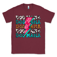 Burgundy dog mama Classic Tee - Zillion Design Studio
