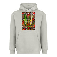 Moon Dust beer bottles with wheat and barley Heavyweight Hoodie - AdoDesignShop