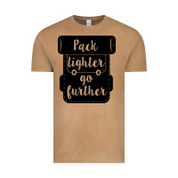Vintage Camel pack lighter go further Vintage Tee - Unal Design