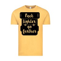 Vintage Mustard pack lighter go further Vintage Tee - Unal Design
