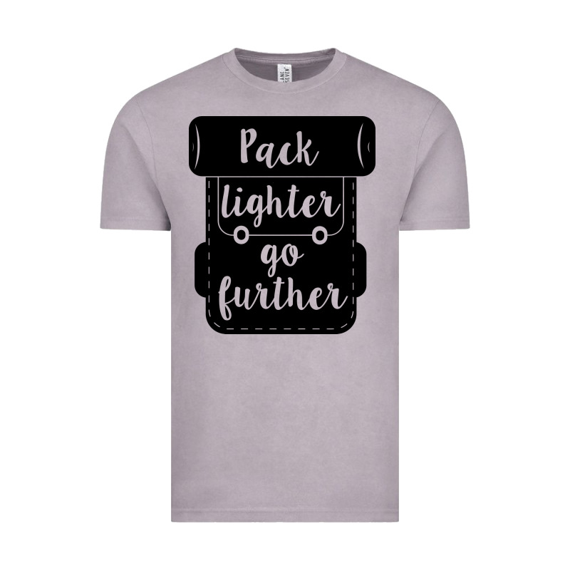 Pack Lighter Go Further Vintage Tee by Unal Design | Teevron