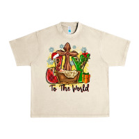 Sandshell joy to the world Urban Heavy Tee - Zillion Design Studio