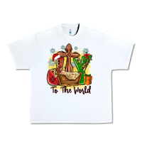 White joy to the world Urban Heavy Tee - Zillion Design Studio