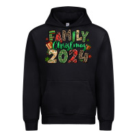 Black family christmas 2024 Urban Hoodie - MaliasSmallBusiness
