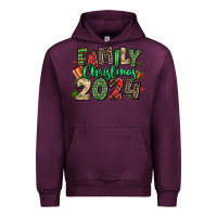 Mauve Wine family christmas 2024 Urban Hoodie - MaliasSmallBusiness