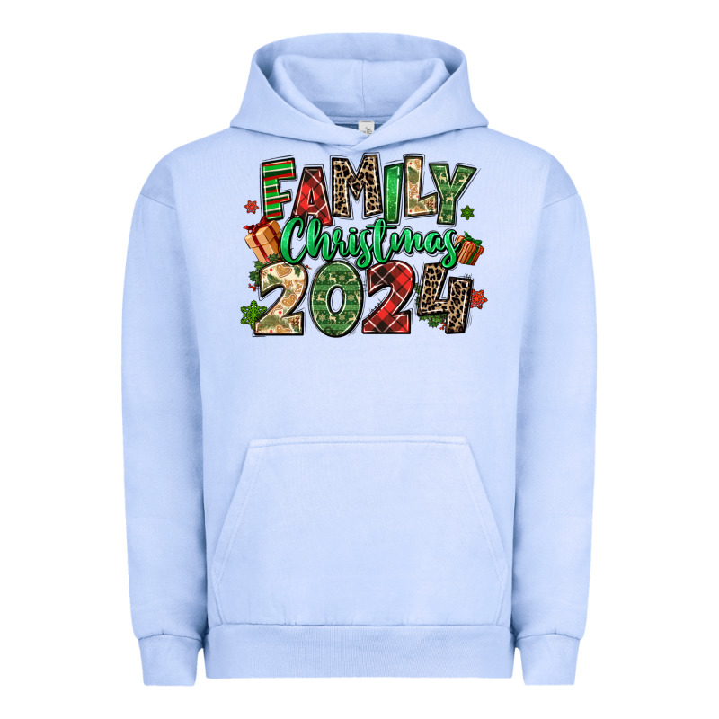 Family Christmas 2024 Urban Hoodie by MaliasSmallBusiness | Teevron