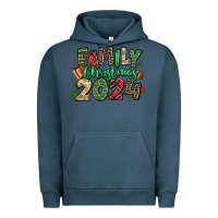 Pigment Midnight Navy family christmas 2024 Urban Hoodie - MaliasSmallBusiness