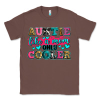 Chestnut auntie like a mom only cooler Classic Tee - Zillion Design Studio