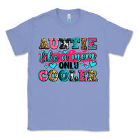 Colony Blue auntie like a mom only cooler Classic Tee - Zillion Design Studio