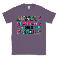 Lavender auntie like a mom only cooler Classic Tee - Zillion Design Studio