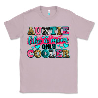 Lilac auntie like a mom only cooler Classic Tee - Zillion Design Studio