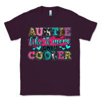 Plum auntie like a mom only cooler Classic Tee - Zillion Design Studio