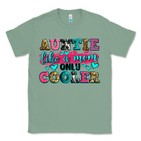 Sage auntie like a mom only cooler Classic Tee - Zillion Design Studio