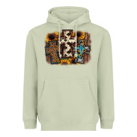 Matcha cross background Heavyweight Hoodie - JahusDesignShop