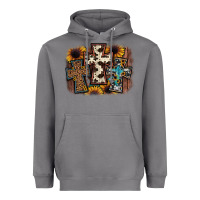 Cross Background Heavyweight Hoodie | Teevron