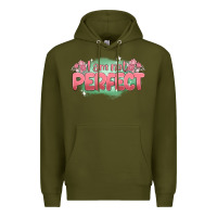 Army Green i am not perfect Premium Hoodie - MaliasSmallBusiness