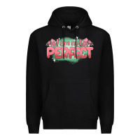 Black i am not perfect Premium Hoodie - MaliasSmallBusiness
