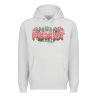 Dove Grey i am not perfect Premium Hoodie - MaliasSmallBusiness