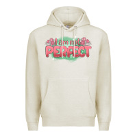 Oatmeal Heather i am not perfect Premium Hoodie - MaliasSmallBusiness