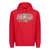Red i am not perfect Premium Hoodie - MaliasSmallBusiness